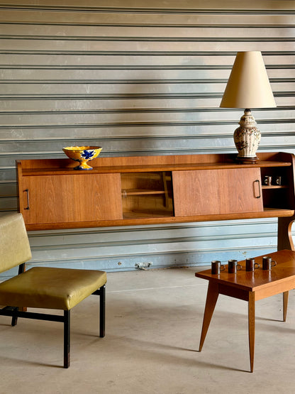 Enfilade vintage, style scandinave des années 1950-1960