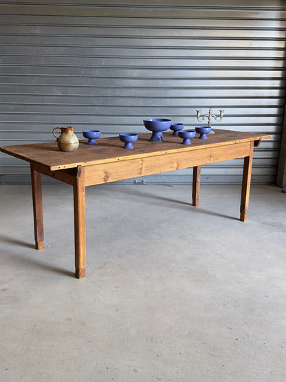 La grande table d'atelier