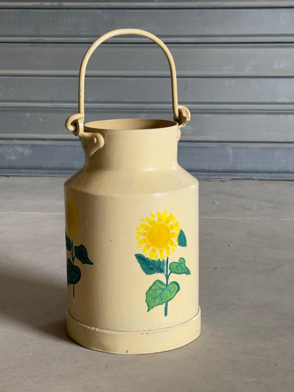 Le pot à lait aux tournesols