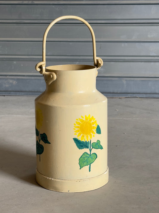 Le pot à lait aux tournesols
