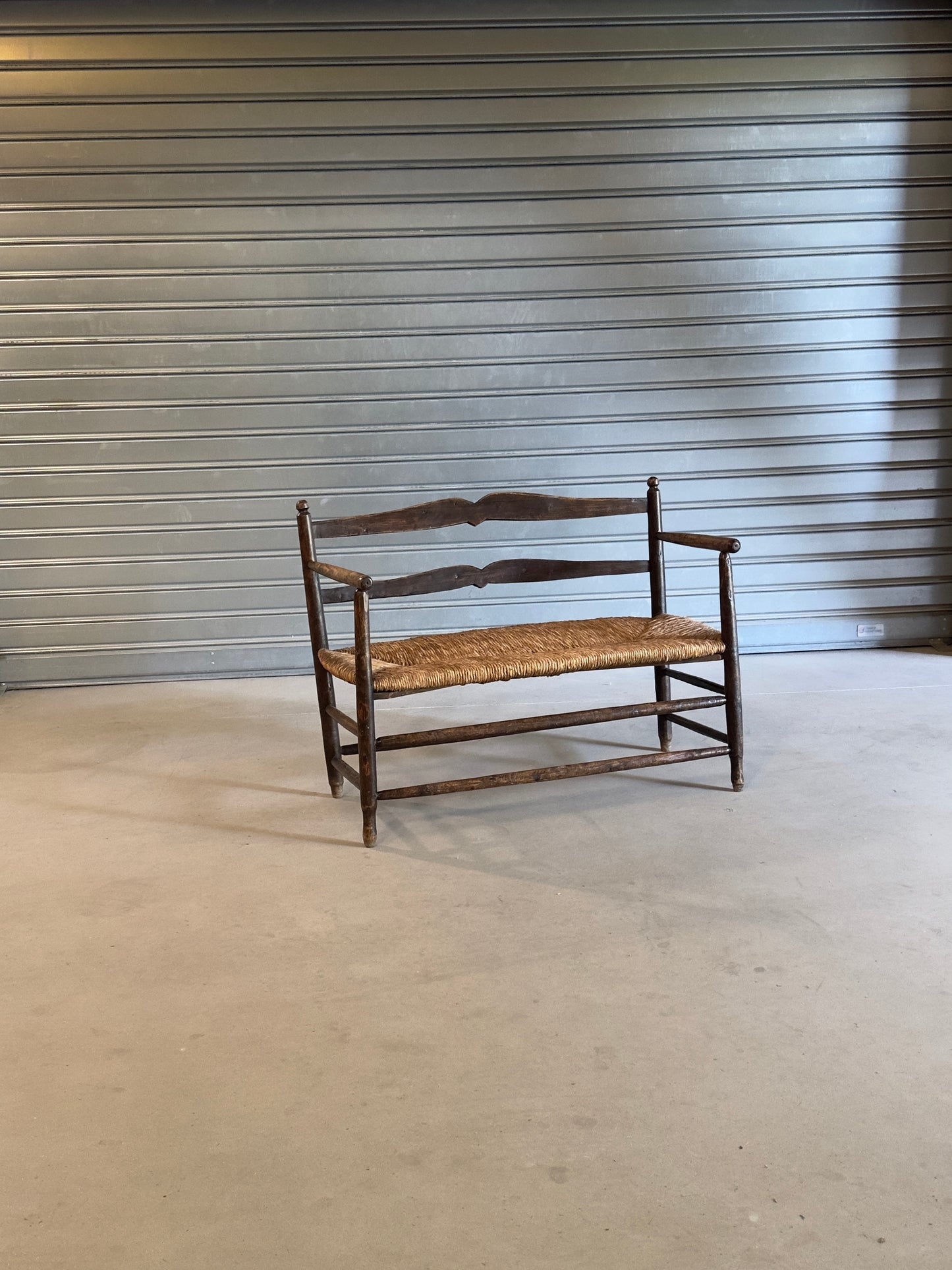 Banc ancien en chêne