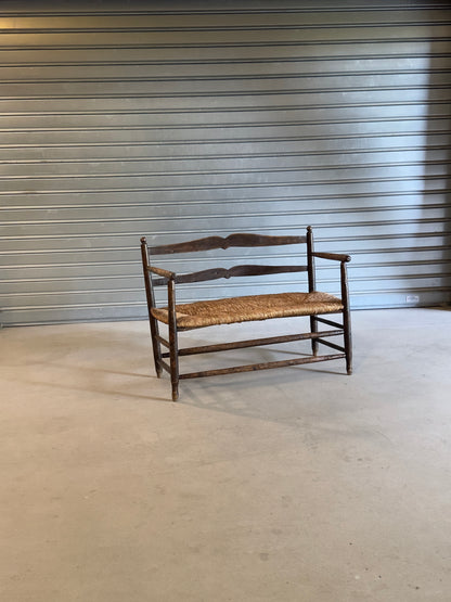 Banc ancien en chêne