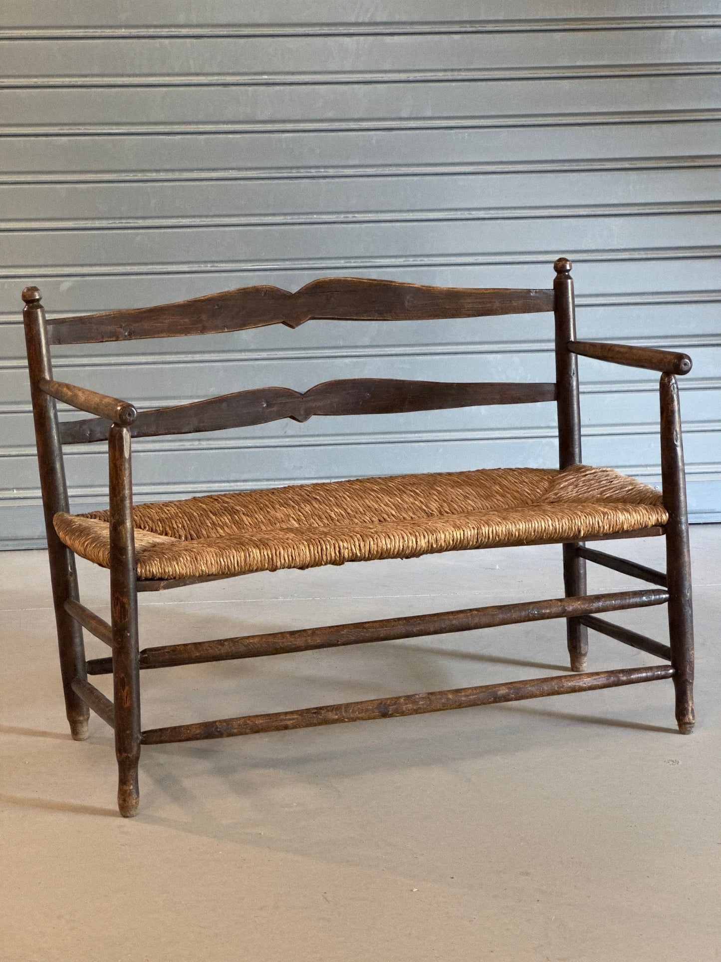 Banc ancien en chêne