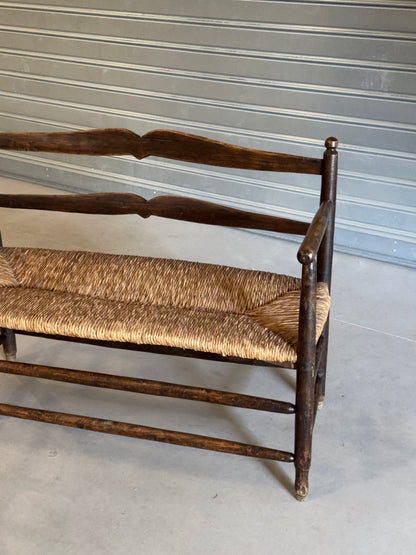Banc ancien en chêne