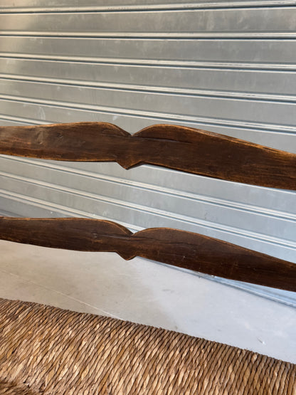 Banc ancien en chêne