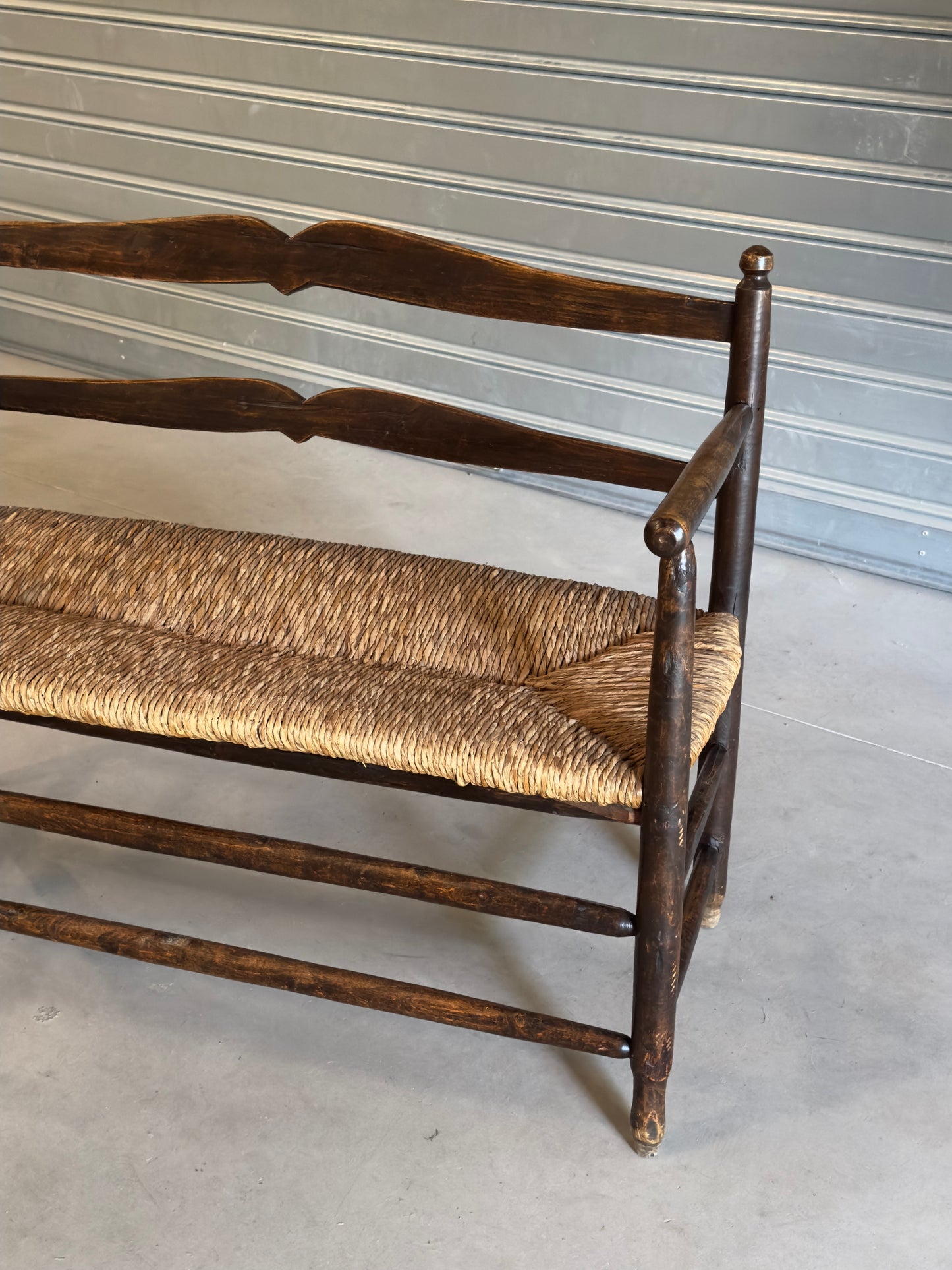 Banc ancien en chêne