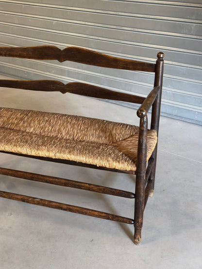 Banc ancien en chêne