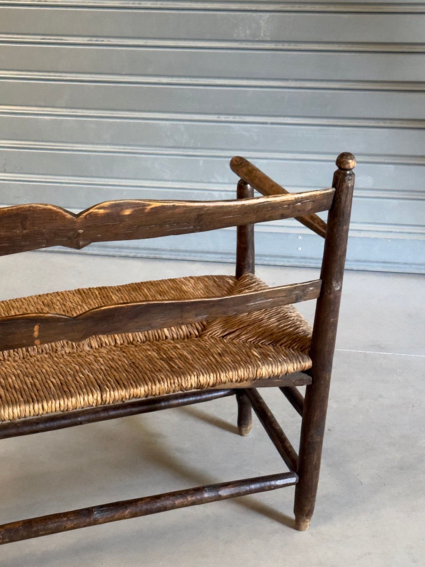 Banc ancien en chêne