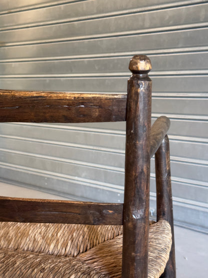 Banc ancien en chêne