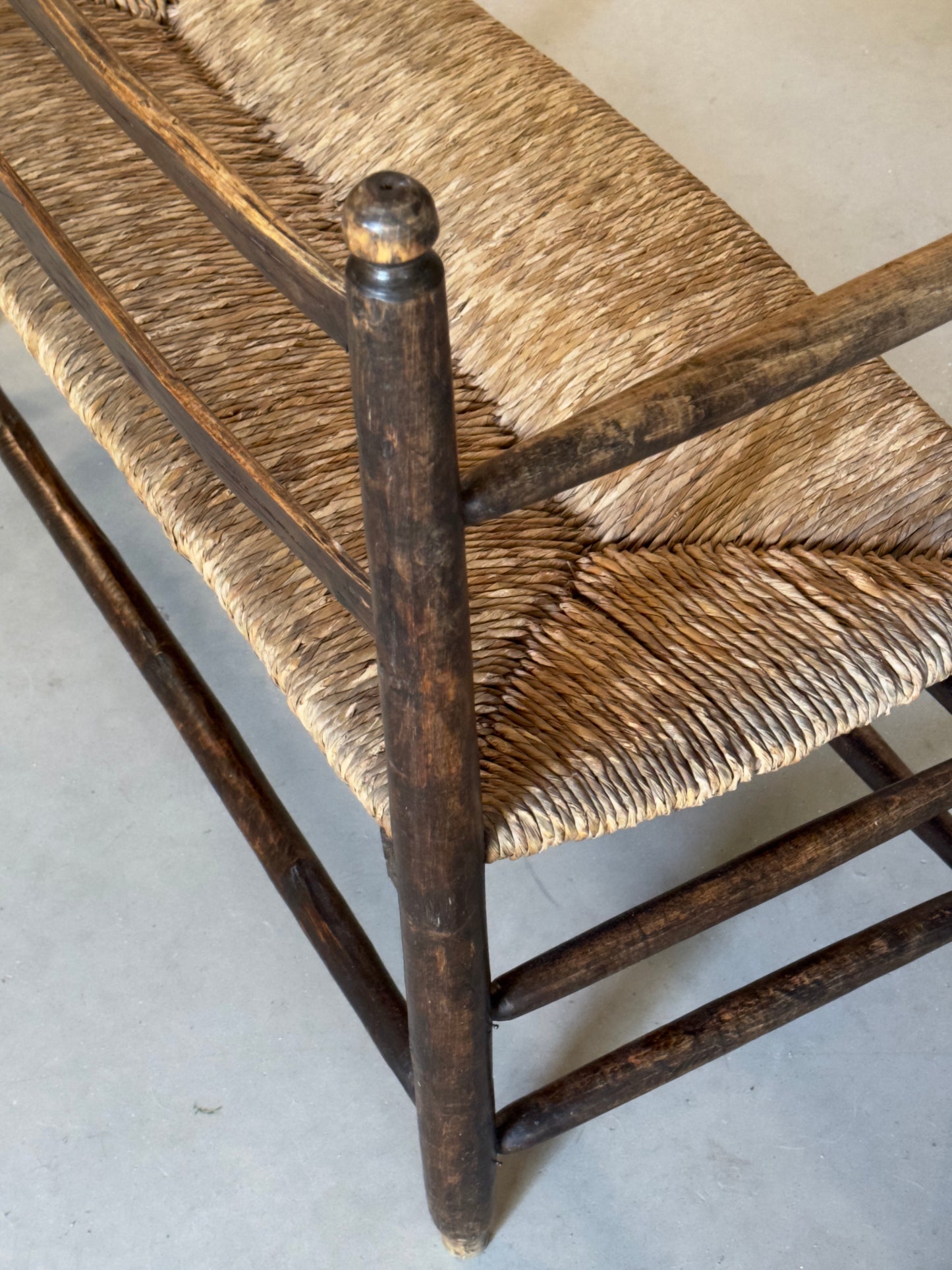 Banc ancien en chêne