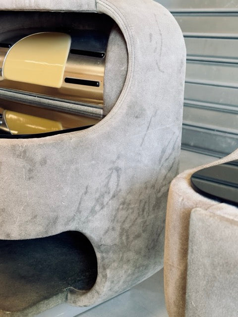 Paire de chevets Space Age — années 70