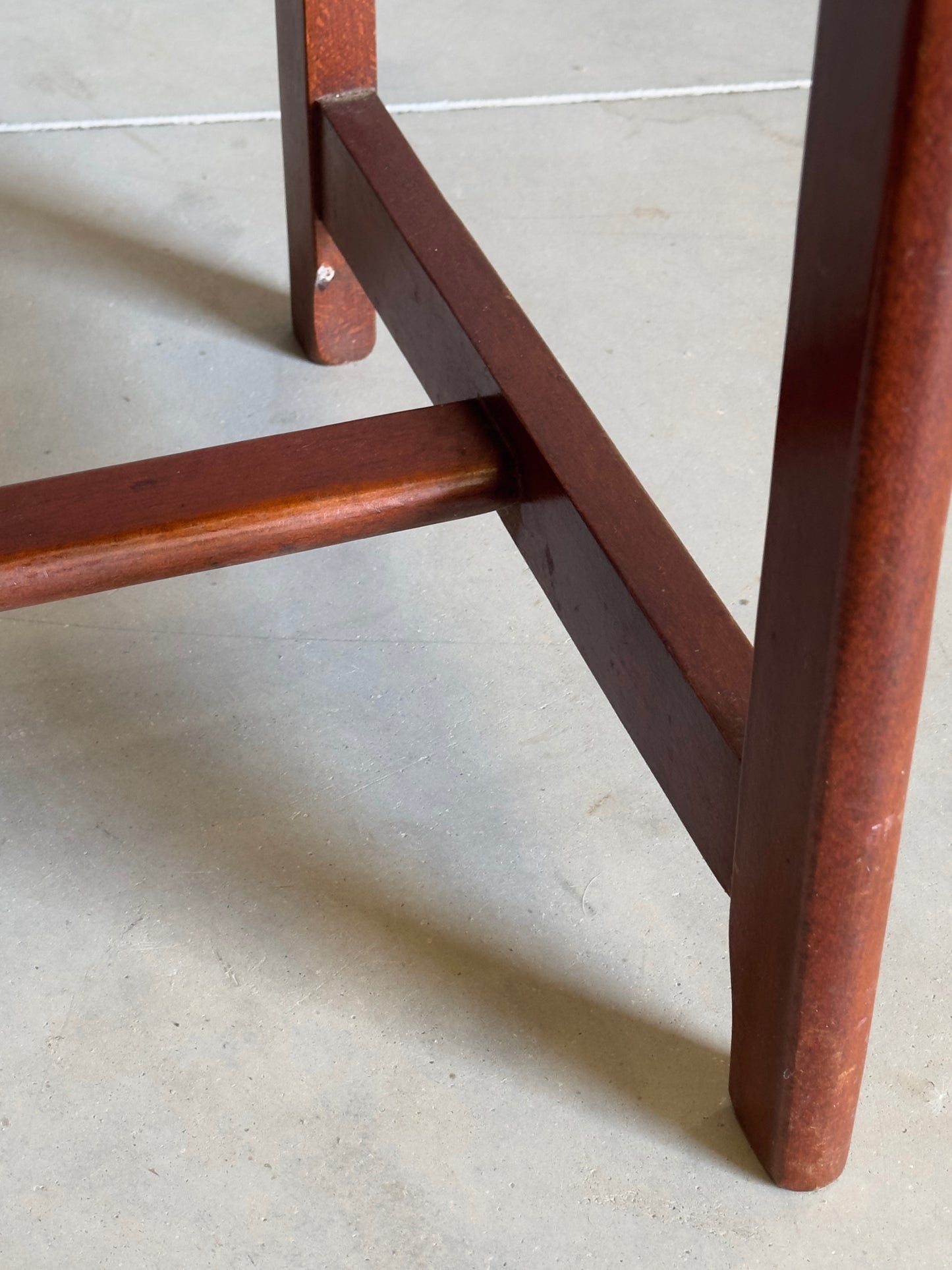 Lot de 4 chaises vintage motif léopard