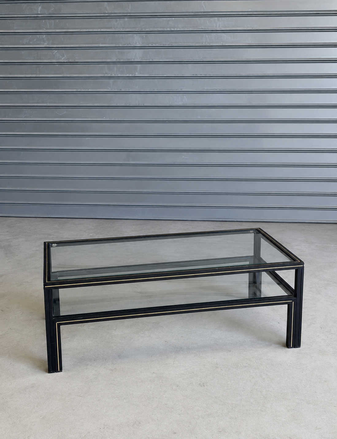 Table basse vintage Pierre Vandel Paris